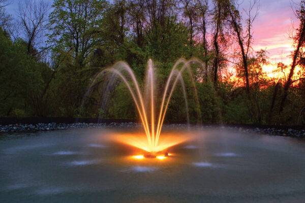 Otterbine Fountain Glow MR16 Low Voltage LED Pond Lighting - 8 Light Kit