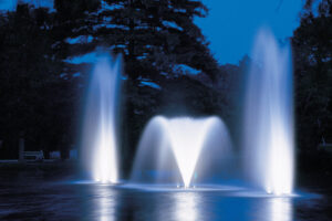 Otterbine Fountain Glow MR16 Low Voltage LED Pond Lighting - 4 Light Kit