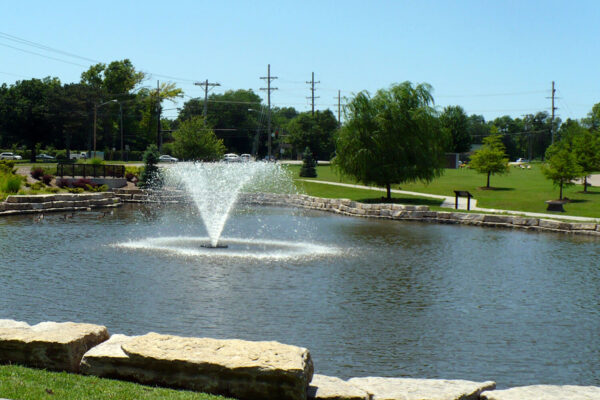 Otterbine Gemini Floating Pond Fountains