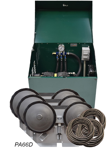 PA66DP Sentinel Deluxe Aeration System – Complete PA66W System with Post Mounted Cabinet
